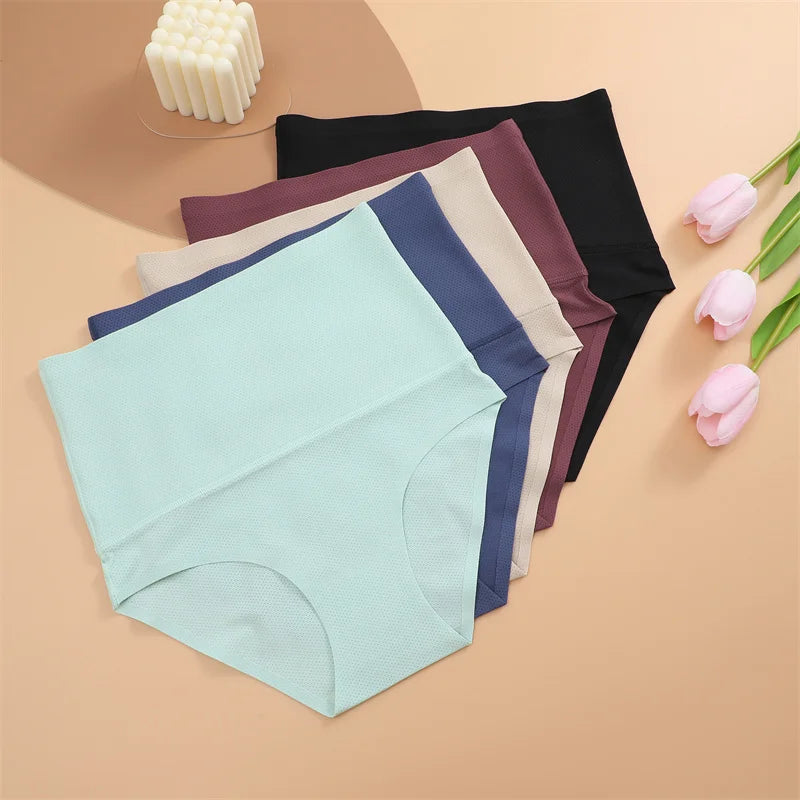 INTIMO SECRETS Women’s Seamless High-Rise Shapewear Briefs – Slimming & Breathable