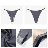 INTIMO SECRETS Women’s Seamless Thong – Sexy Bikini G-String Underwear XXL Plus Size