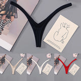 INTIMO SECRETS Women’s G-String Panties – Low Waist T-Back Thong