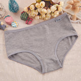 7Pcs/Lot Plus Size Underwear Women's Panties Cotton Girl Brief Sexy Lingeries Shorts Underpant Solid Panty Female Intimate M-4XL