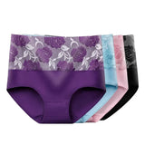 INTIMO SECRETS 3PCS High Waist Cotton Panties – Plus Size Women’s Lingerie