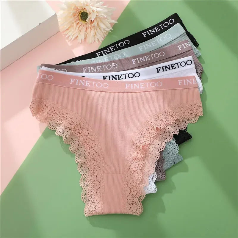 INTIMO SECRETS 3-Pack Cotton Brazilian Panties – Low Rise Plus Size Women