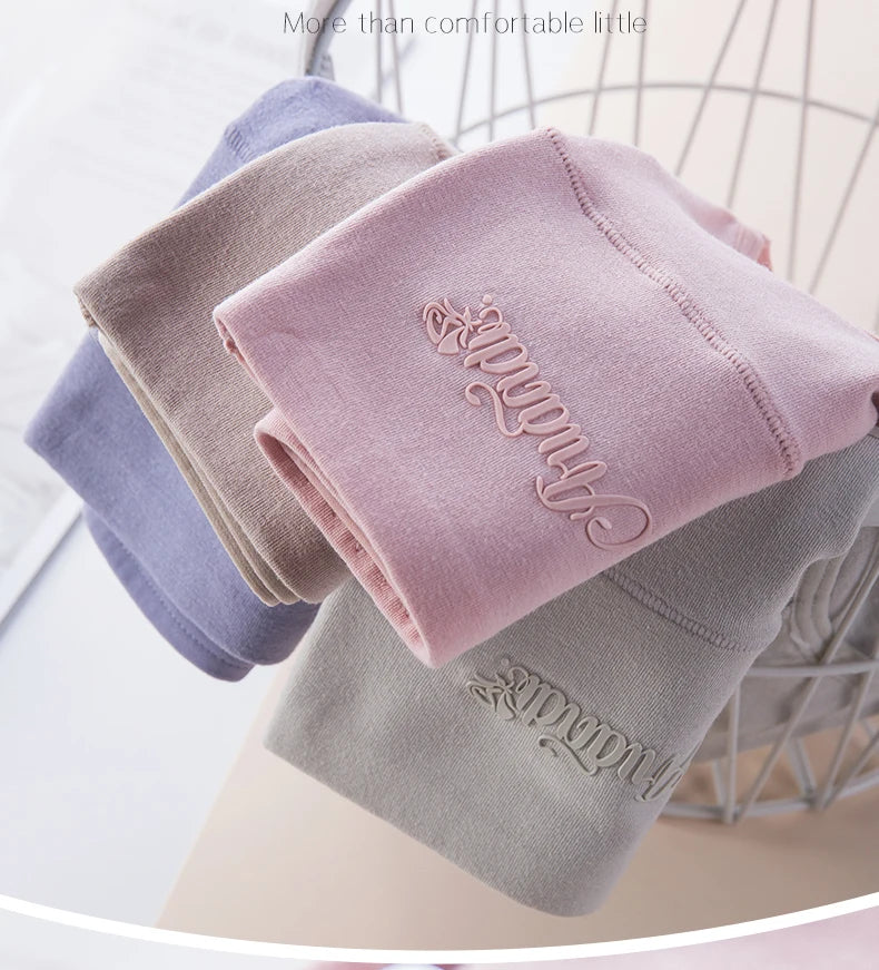 INTIMO SECRETS 4PCS High Waist Cotton Panties – Plus Size Women’s Lingerie