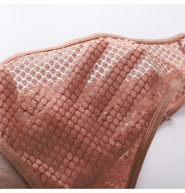 INTIMO SECRETS Lace Thong – Sexy Low-Rise G-String Panties for Women