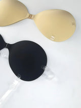 INTIMO SECRETS Push-Up Invisible Stick-On Bra – Strapless Seamless Lingerie & Underwear Accessory for Women