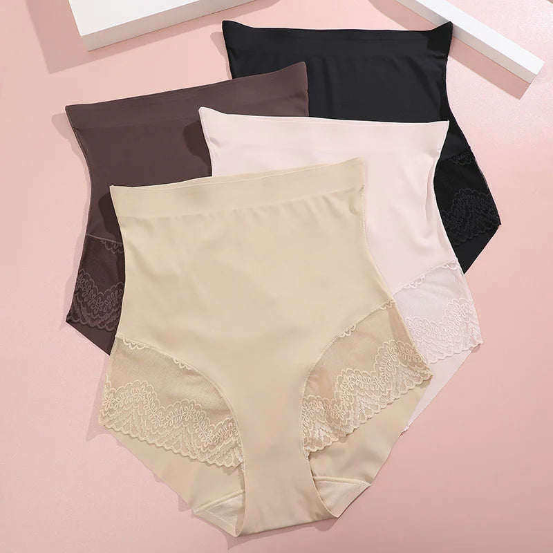INTIMO SECRETS Seamless High Waist Panties – Plus Size Women’s Shapewear