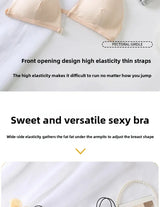 Summer Hit Low Cut Backless Pure Cotton Wrap Chest Bra Women's Sexy Interest Triangle Cup Strapless Underwear Intimate Apparel