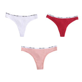 INTIMO SECRETS Cotton Soft Thong – Seamless Low-Rise Underwear for Women