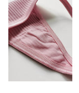 INTIMO SECRETS Cotton Thong – Sexy Low-Waist G-String Underwear for Women