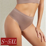 INTIMO SECRETS Seamless Women’s Thong – Low-Rise G-String, Breathable Sports Underwear S-5XL