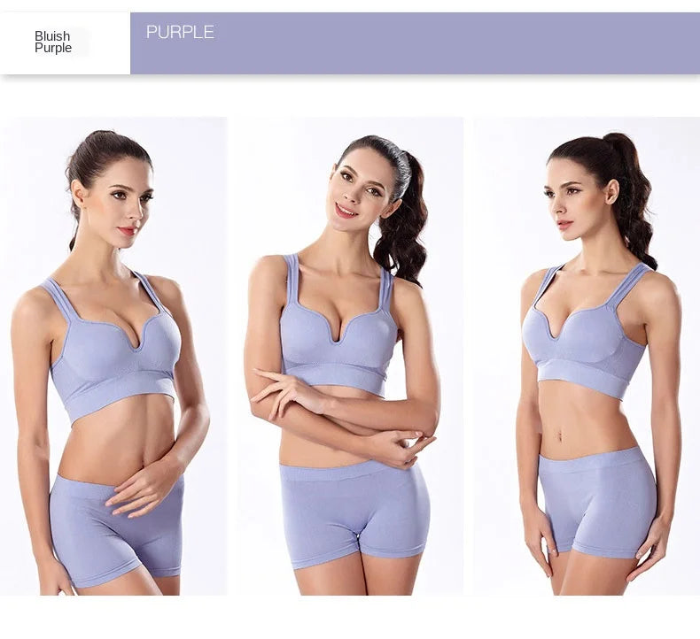 INTIMO SECRETS Women’s Yoga & Fitness Bra – 3D Cup, No Steel Ring