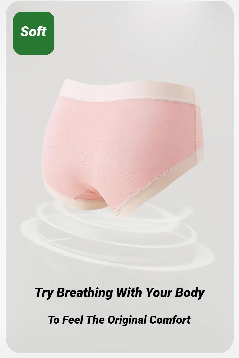 Women'S Modal Panties Seamless Underwear Cotton Breathable Female Underpants Girls Briefs Plus Size Sexy Intimates Lingerie