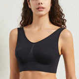 INTIMO SECRETS Non-Wire Crop Top Bra – Solid Color, Breathable Lingerie