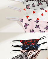 INTIMO SECRETS 7-Pack Seamless Low-Waist Thong Panties for Women