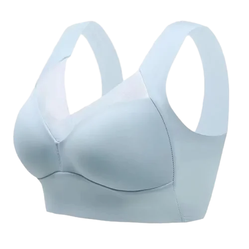 INTIMO SECRETS Plus Size Wireless Push-Up Bra – Seamless Lace Comfort