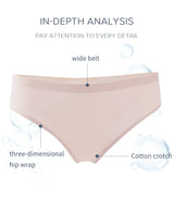 INTIMO SECRETS Ice Silk Seamless Thong – Low-Rise G-String Underwear for Women XXL