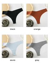 INTIMO SECRETS Ice Silk Thong – Sexy G-String, Low Waist, Seamless Comfort