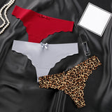 INTIMO SECRETS Seamless Thongs – Sexy Low-Waist G-String Underwear for Women