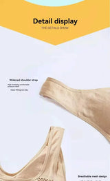 INTIMO SECRETS Women’s Seamless Push-Up Sports Bra – Breathable Active Corset