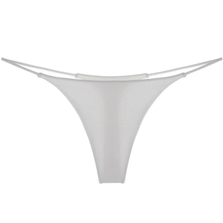 INTIMO SECRETS Ruffle Seamless G-String – Sexy Invisible Wave Thong