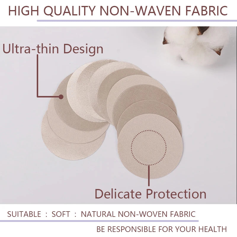 Invisible Breast Petals Stickers for Nipple Cover Pasties Sticky Bra Women’s Intimates Accessories Adhesive Bra Nipple Pasties
