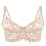 Women Sexy Lace Bras Plus Size Push Up Bralette Hollow Out Lingerie Embroidery Bra Brassiere Female Underwired Underwear
