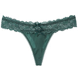 INTIMO SECRETS Lace Thong – Sexy Low-Waist G-String Panties for Women