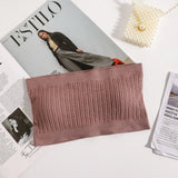 M-XL Seamless Tube Tops Women Strapless Crop Top Female Bandeau Bra Ribbed Sports Underwear Invisible Intimates Summer Bra