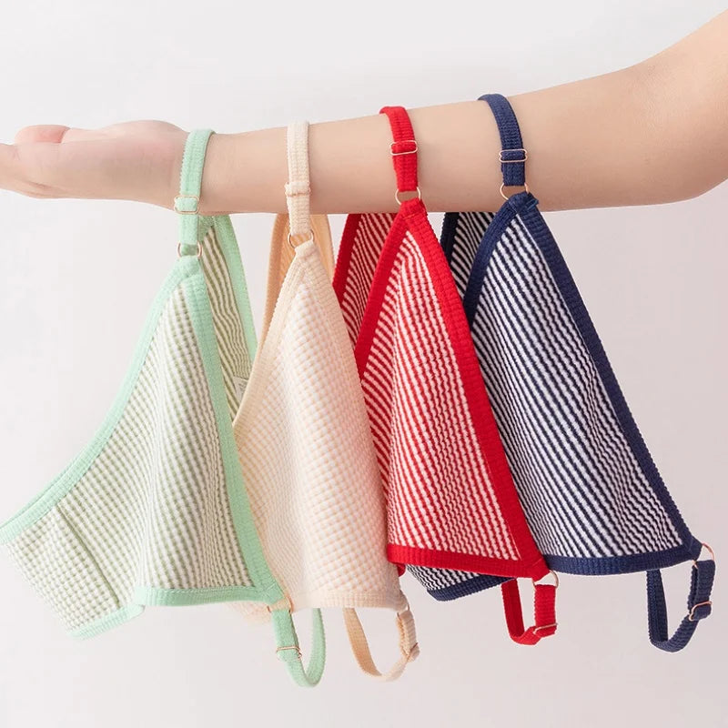 INTIMO SECRETS 3PCS Adjustable Thongs – Seamless Elastic G-String Underwear for Women