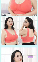 INTIMO SECRETS Women’s Seamless Push-Up Sports Bra – Breathable Active Corset