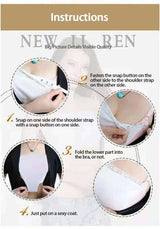 1/2Pcs Women Lace Invisible Mock Camisole Wrapped Chest Overlay Bra Quick Easy Clip-on Insert Wrapped Chest Panel Cover