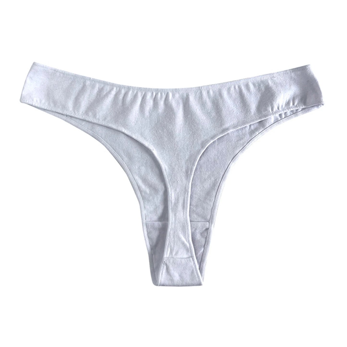 INTIMO SECRETS Plus Size Mid-Waist Thong Panties