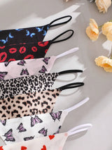 INTIMO SECRETS 7-Pack Seamless Low-Waist Thong Panties for Women