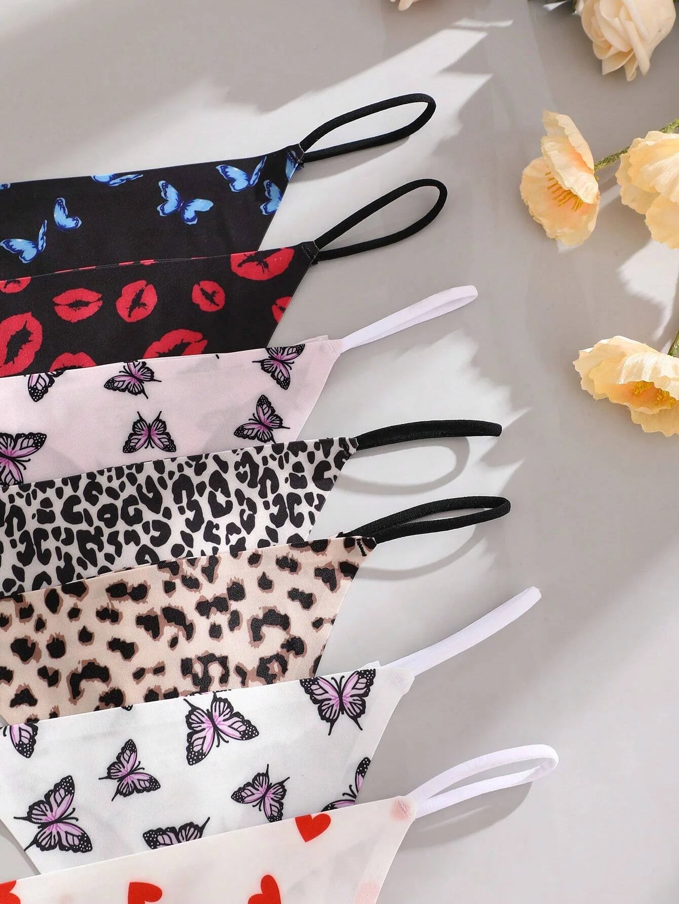 INTIMO SECRETS 7-Pack Seamless Low-Waist Thong Panties for Women