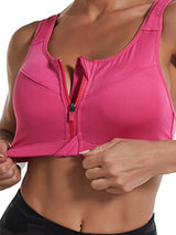 INTIMO SECRETS Women’s Deep U Sports Bra – Shockproof Yoga & Fitness Top