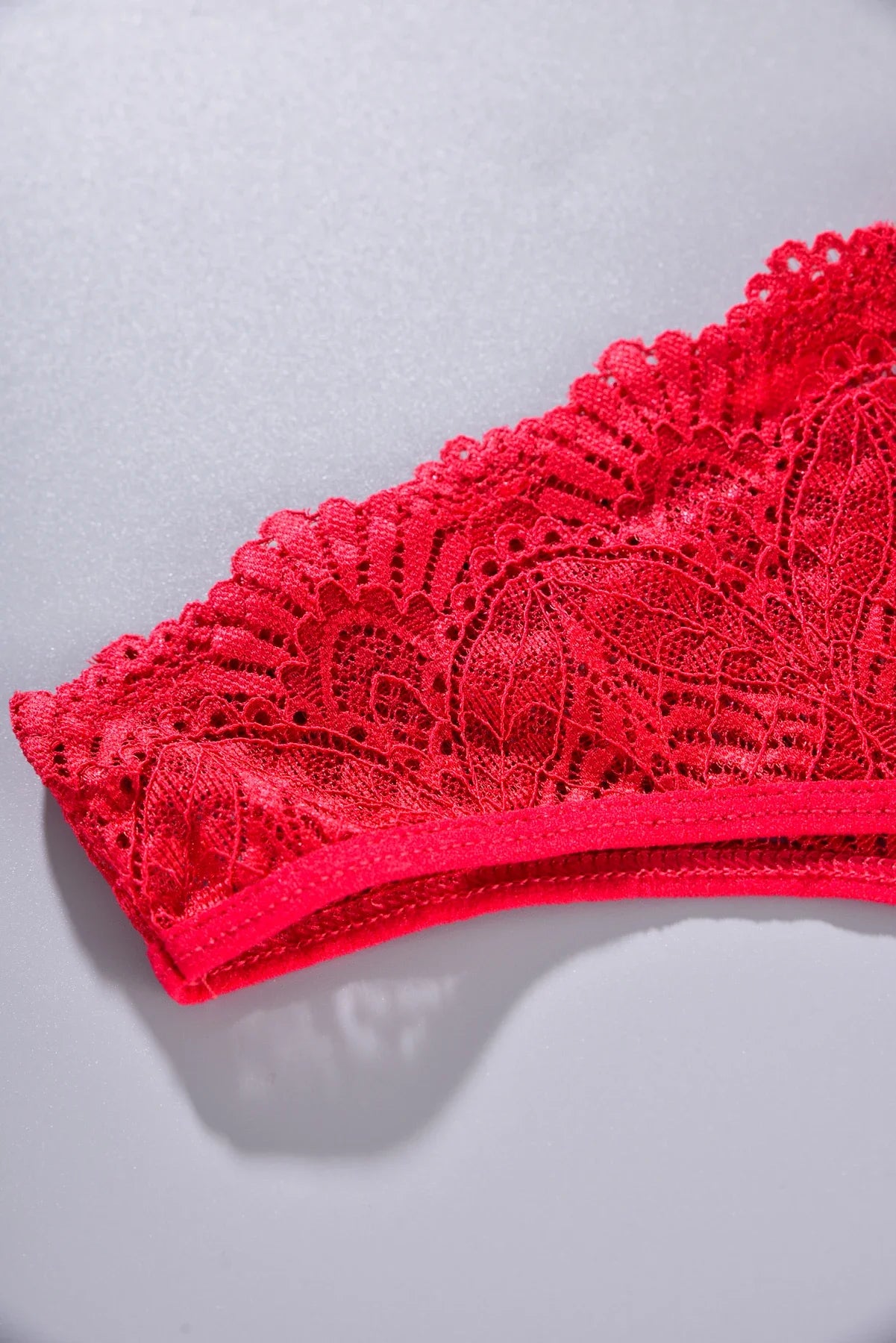 INTIMO SECRETS Women’s Low-Waist Hollow Lace Embroidered Panties – Summer Breathable