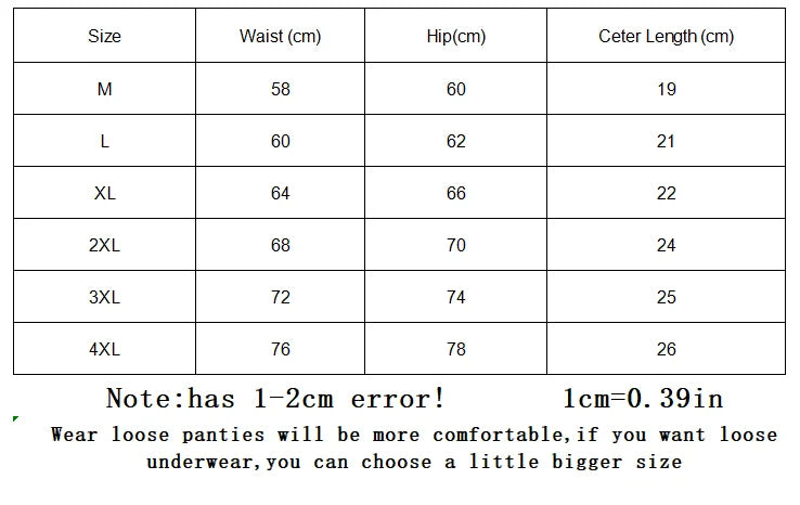 7Pcs/Lot Cotton Panties for Women Plus Size Underwear Comfortable Briefs Girls Female Underpants Sexy Lingeries Intimates M-4XL
