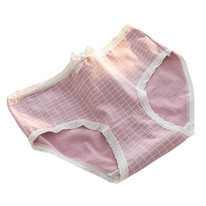 INTIMO SECRETS 5-Pack Cute Love Cotton Panties for Women