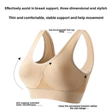 INTIMO SECRETS Women’s Wireless Sports Bra – Breathable Yoga Vest with Removable Pads