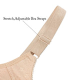 INTIMO SECRETS Plus Size Wireless Full-Coverage Bra – Soft & Breathable