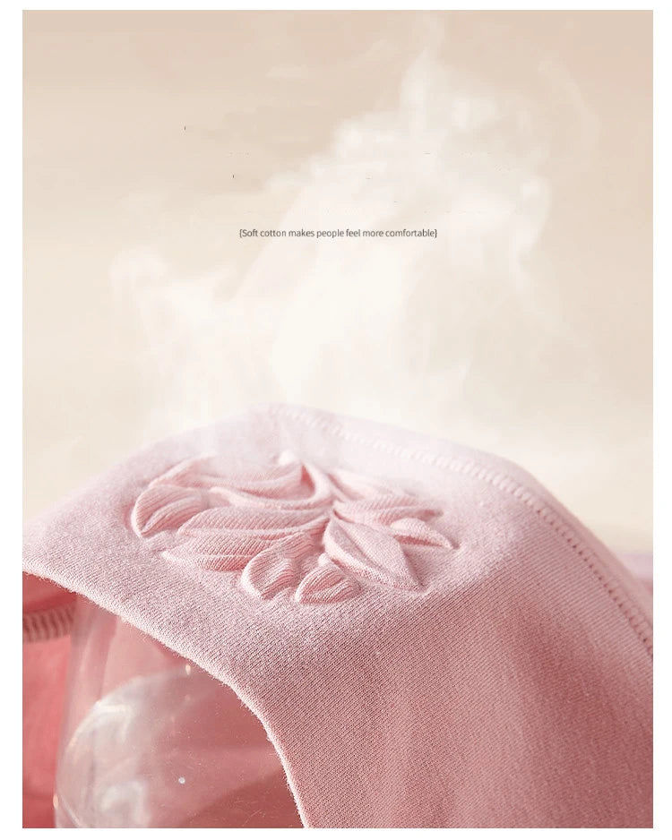 4Pcs High Waist Women Panties Body Shaper Underwear Cotton Sexy Ladies Briefs Slim Panty Breathable Solid Color Ladies Lingerie