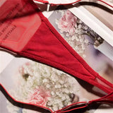 INTIMO SECRETS High Slit Seamless Thong – Ultra-Thin Mesh Sexy Underwear for Women, Plus Size