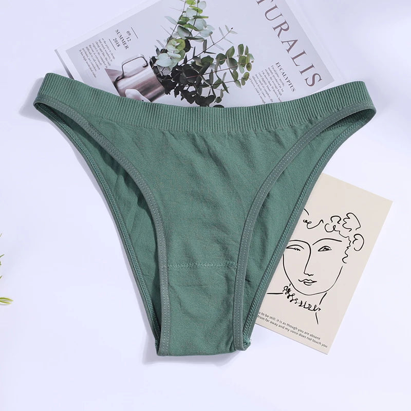 INTIMO SECRETS 7-Pack Women’s Seamless Thong & Brief Panties Set