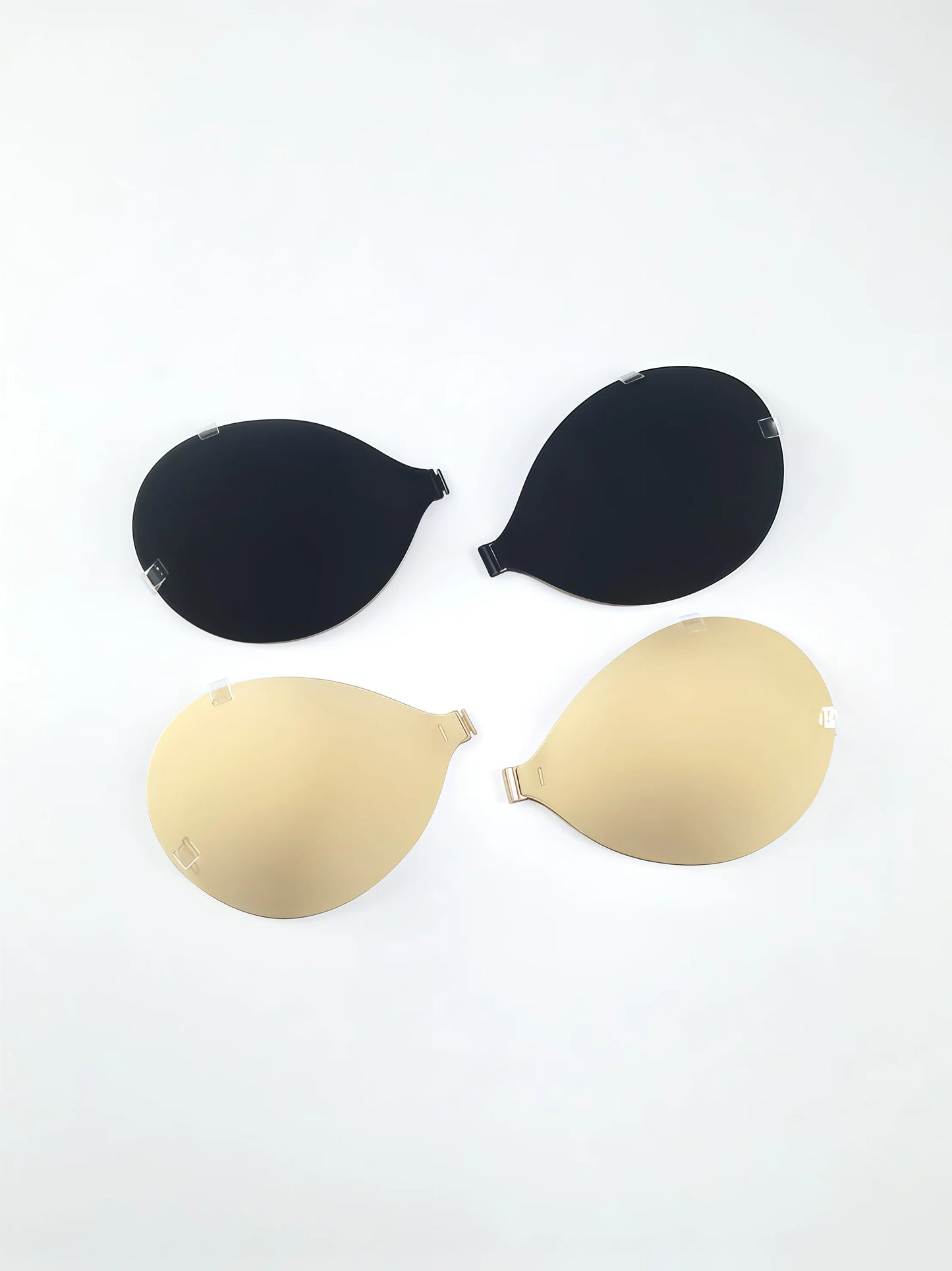 INTIMO SECRETS Push-Up Invisible Stick-On Bra – Strapless Seamless Lingerie & Underwear Accessory for Women