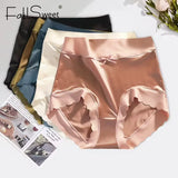 INTIMO SECRETS 5-Pack Women’s Silk Blend Mid-Rise Briefs – Soft & Comfortable