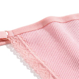 INTIMO SECRETS 4PCS Cotton Lace G-String – Low-Rise Thongs for Women