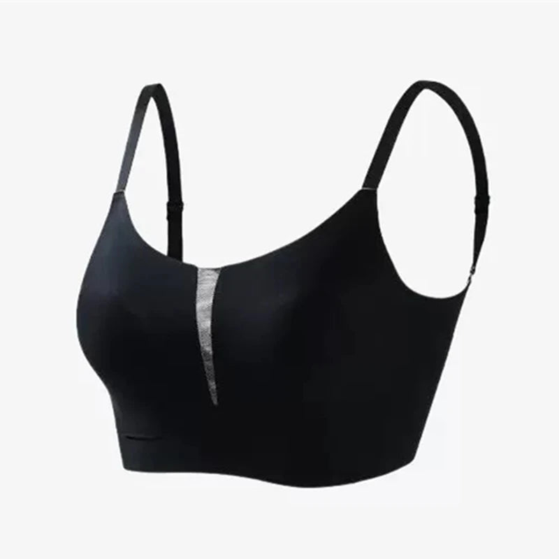 INTIMO SECRETS Leopard Print Push-Up Bra – Sexy Thin Style Wireless Lingerie for Women