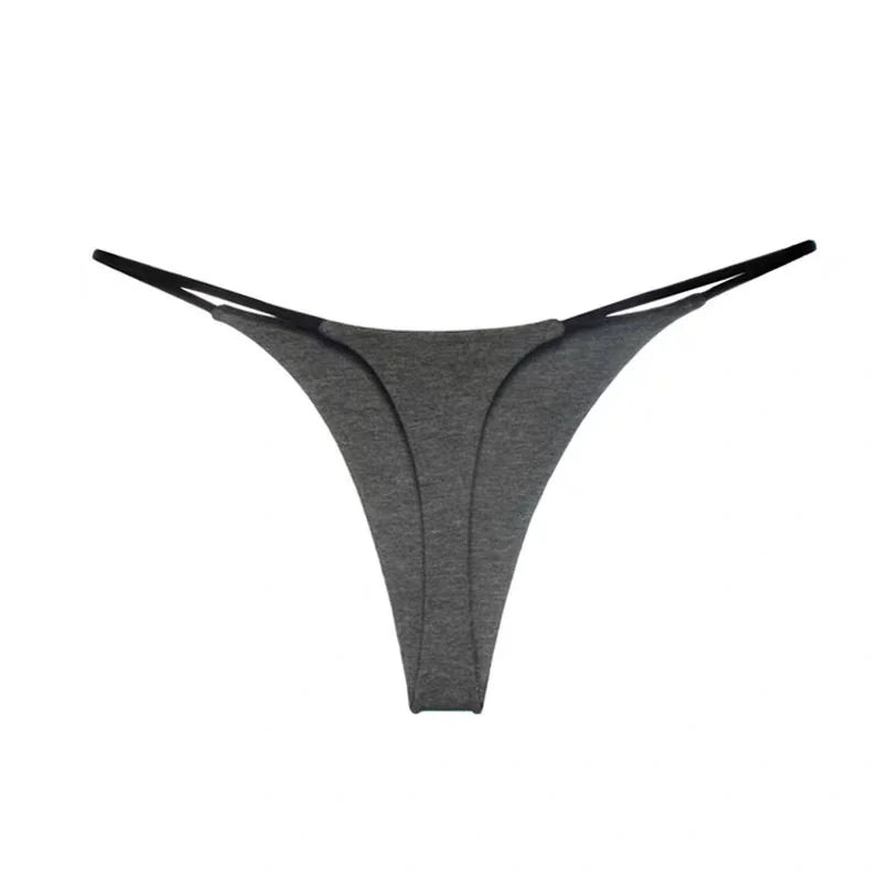 INTIMO SECRETS Ruffle Seamless G-String – Sexy Invisible Wave Thong