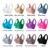 INTIMO SECRETS Women’s Wireless Sports Bra – Breathable Yoga Vest with Removable Pads