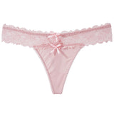 INTIMO SECRETS Lace Thong – Sexy Low-Waist G-String Panties for Women
